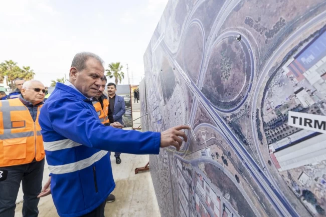 Mersin'in yeni kavşağı adım adım tamamlanıyor
