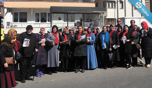 Sakindere için şiir yazdı..