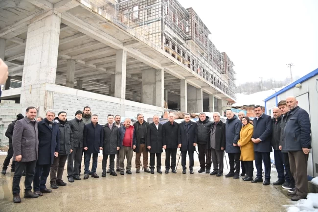 Trabzon'da Başkan Genç Tonya'ya müjde verdi