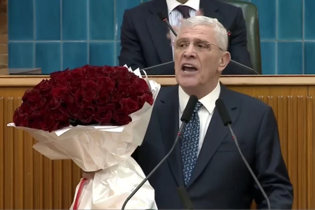 İYİ Parti lideri Dervişoğlu'ndan İran çıkışı!.. Dervişoğlu'ndan Erdoğan'a 308 gül