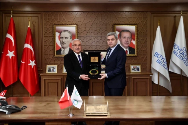 Gürcistan Büyükelçisi Kalandia'dan Başkan Güler'e ziyaret