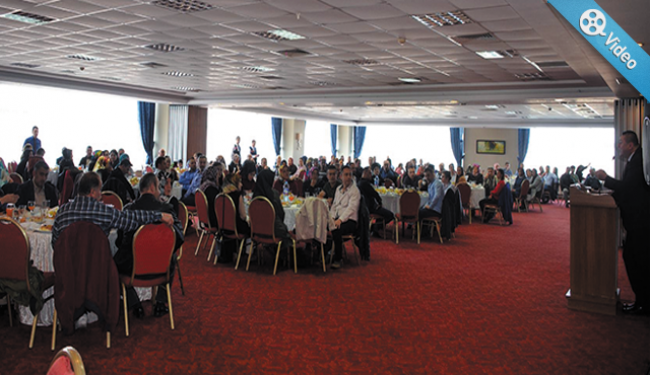 Başkan Tekin, Erdemir çalışanlarıyla bir araya geldi..