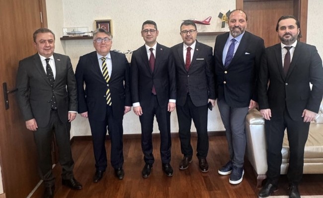 Rektör Özölçer’den Sanayi ve Teknoloji Bakan Yardımcısı Gönüllü’ye Ziyaret