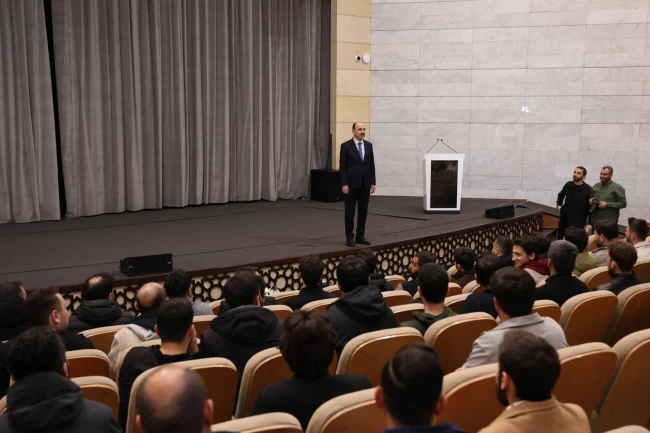 Konya'da Başkan Altay belediye birimlerini ziyaret etti