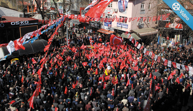 Başkan Tekin'den 'Dev Miting'..