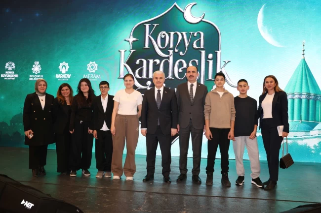 Konya'da kardeşlik iftarı