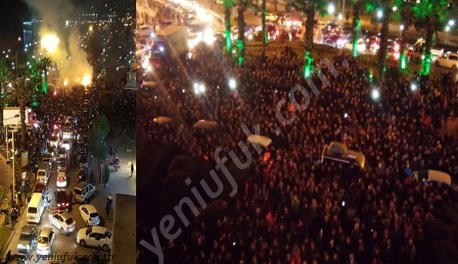 CHP’liler sokaklara döküldü