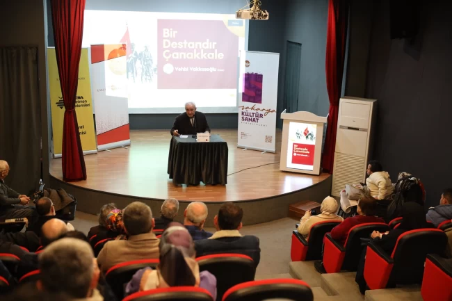 Vehbi Vakkasoğlu OSM'de Çanakkale'yi anlattı