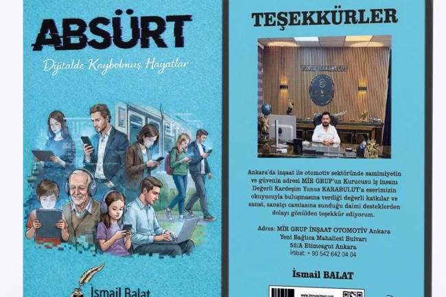"Absürt – Dijitalde Kaybolmuş Hayatlar" okuyucuyla buluştu