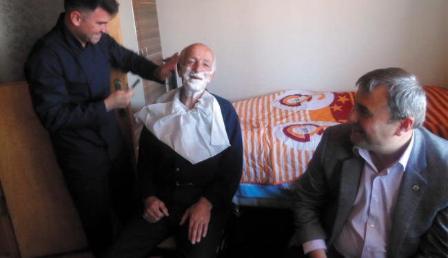 Kaymakamlık'tan Engelli ve yaşlılara evde bakım hizmeti...