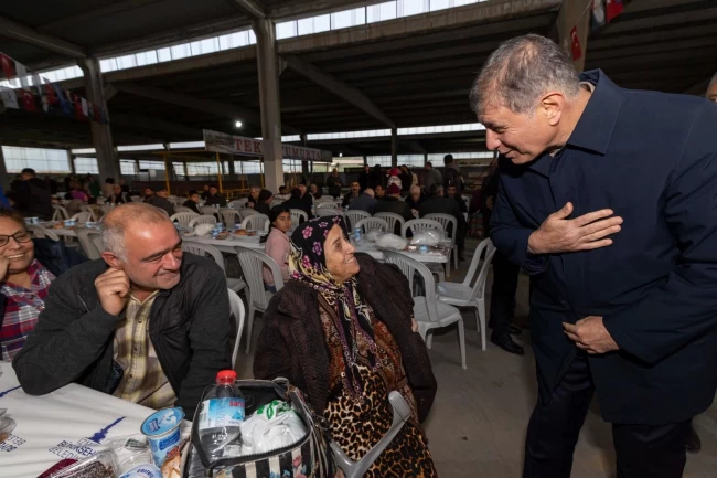 İzmir'in gönül sofrası bu kez Menemen'de kuruldu