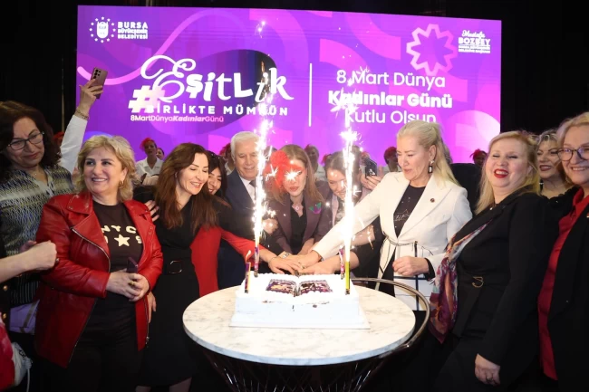 Bursalı kadınlarla 'güçlü kent' mesajı