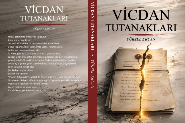 Yüksel Ercan'dan dördüncü kitap: Vicdan Tutanakları