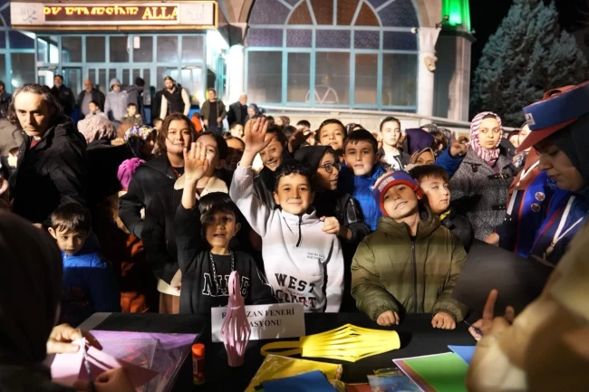 Konya'da LİMAN gönüllüleri Ramazan'da çocuklarla buluştu