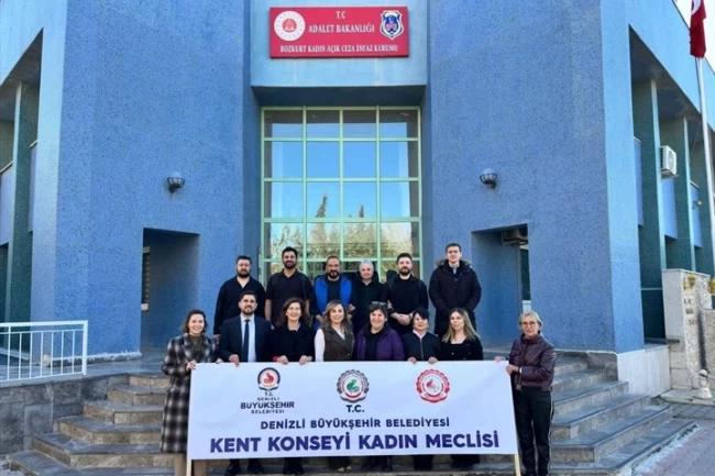 Denizli'de Kent Konseyi Kadın Meclisi'nden anlamlı ziyaret