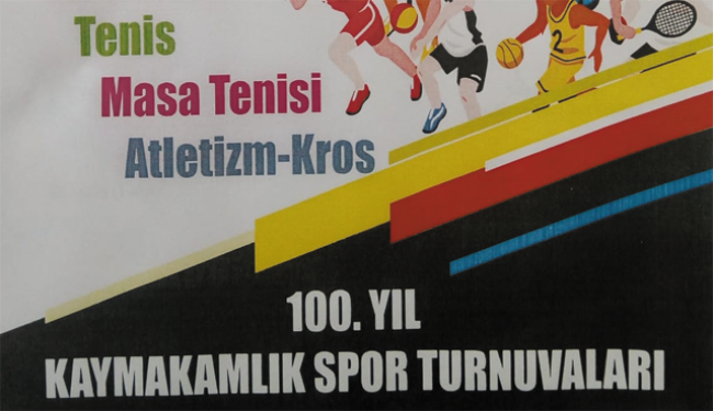 100.yıl spor turnuvaları başlıyor..