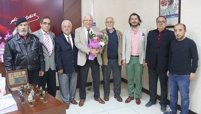 EGD yönetiminden Posbıyık'a ziyaret..