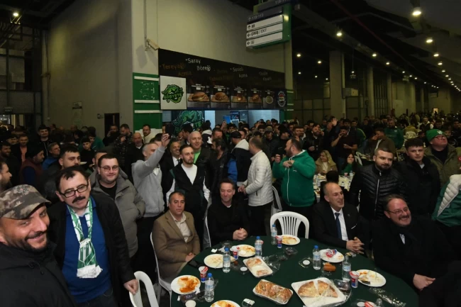 Bursa'da Teksaslı Bursasporlular aynı sofrada buluştu