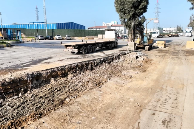 Kocaeli'de Darıca Dutluk Sokak'a üstyapı yenilemesi