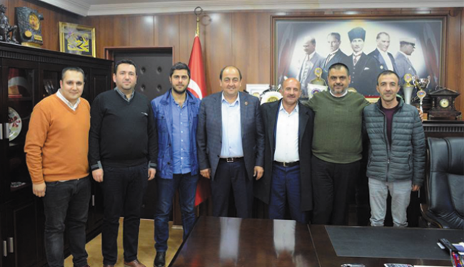 İşadamlarından Başkan Demirtaş'a ziyaret..