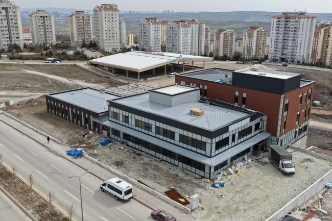 Ankara Etimesgut'ta Sosyal Yaşam Merkezi yükseliyor