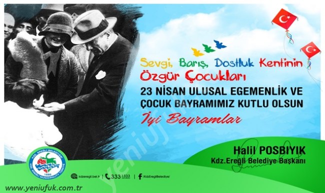 Posbıyık’tan 23 Nisan mesajı
