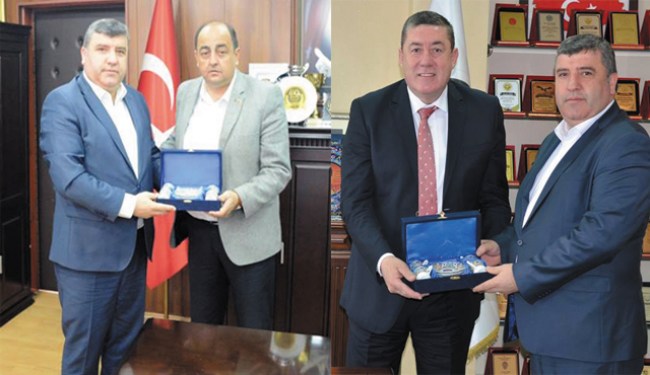 Türk Metal'den Başkan Tekin ve Başkan Demirtaş'a ziyaret..