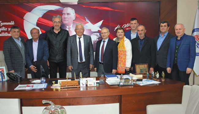 Ereğli Sevdalılarından Başkan Posbıyık'a ziyaret..