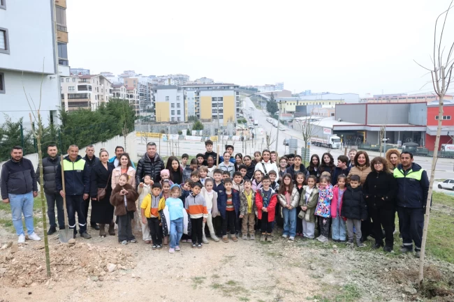 Bursa Nilüfer'de miniklerden doğaya nefes