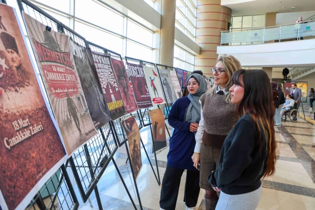 KTO Karatay Üniversitesi'nden 18 Mart'a özel sergi