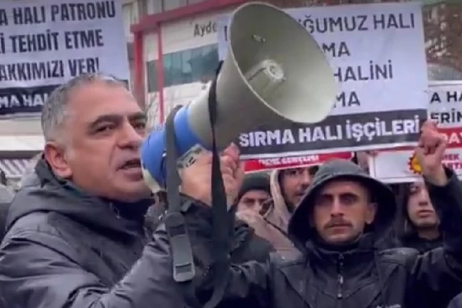 Sırma Halı işçilerini destekleyen BİRTEK-SEN Genel Başkanı tutuklandı