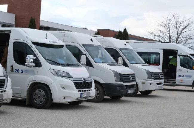 Eskişehir'de ‘S' plakalı servis araçlarına uyarı