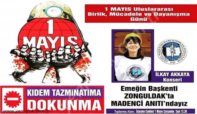 Ereğli’de 1 Mayıs kutlaması