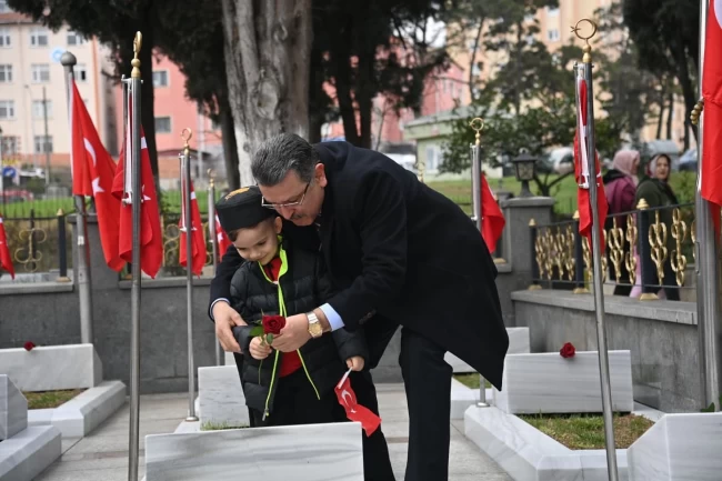 Trabzon'da Çanakkale kahramanları anıldı