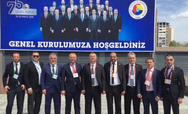Kdz.Ereğli TSO, TOBB 75.Genel kuruluna katıldı.