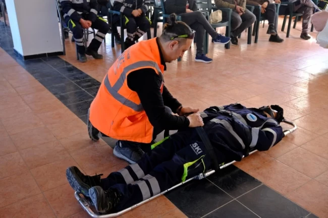 Eskişehir'de ESKİ'den afet ve acil durum eğitimi