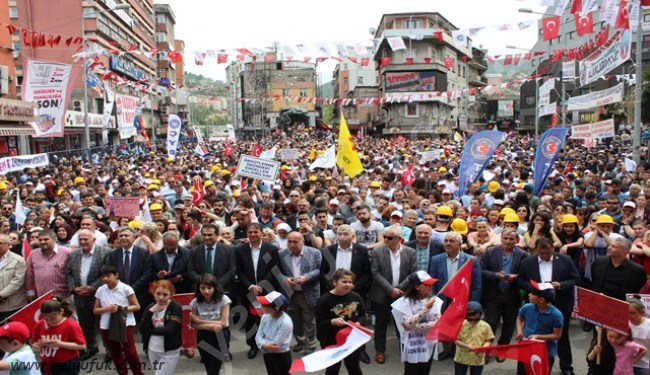 Zonguldak’ta 1 Mayıs coşkusu