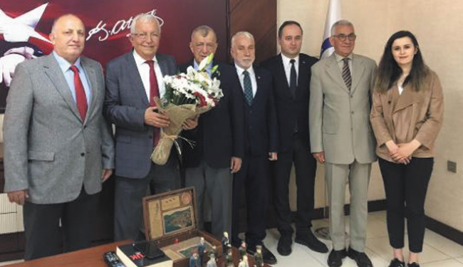 DTO'dan, Başkan Posbıyık'a ziyaret..