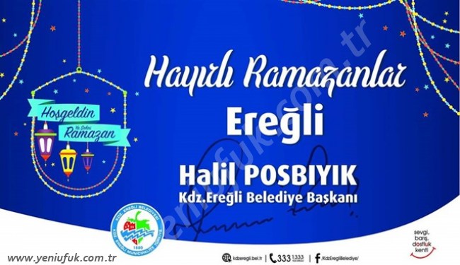 Posbıyık’dan ramazan ayı mesajı