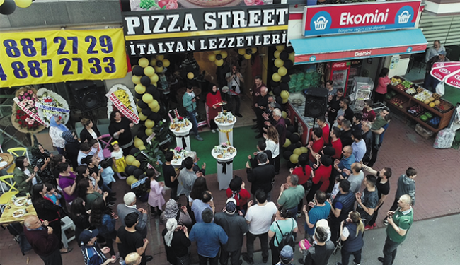 Deneyimli ustalar, Pizza Street’te buluştu..