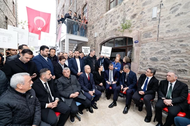 Başkan Tugay: Meslek Fabrikası'na haksız müdahaleye sonuna kadar karşıyız