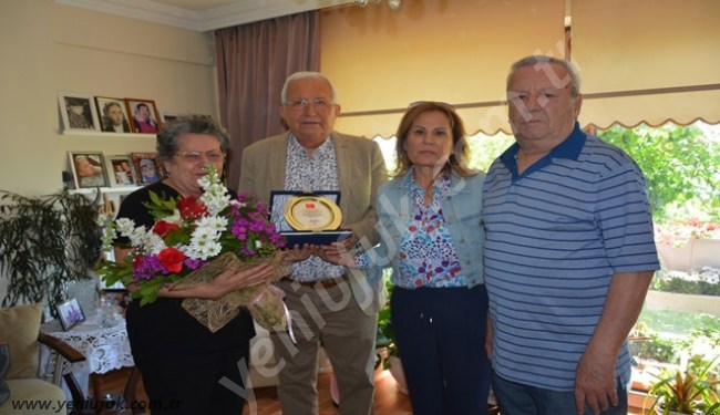 Posbıyık’lardan şehit annesine ziyaret