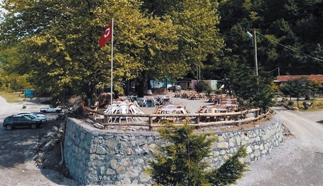 Saklı Cennet'te iftar vakti..