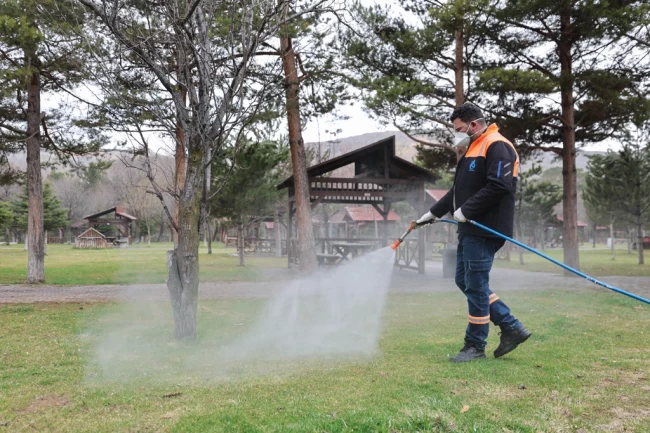 Sivas'ta yaz öncesi ilaçlama seferberliği