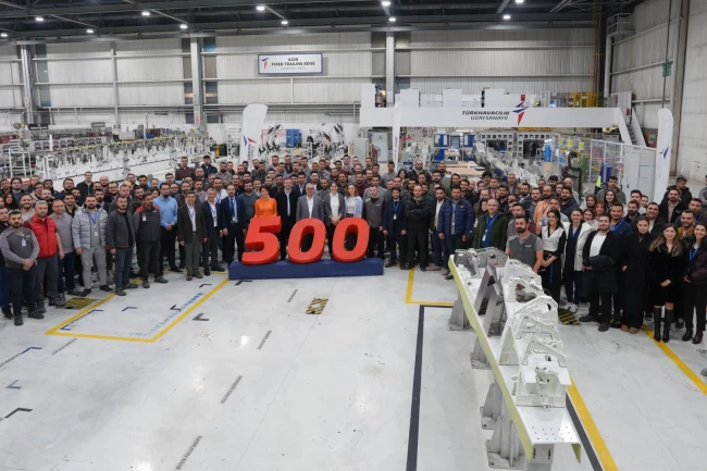 TUSAŞ'tan Airbus A220 Programında 500'üncü sevkiyat