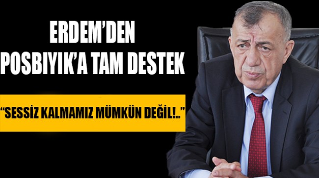 "Sonuna kadar katılıyor ve destekliyoruz!.."