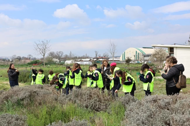 Bursa Nilüfer'de Bostan Kaşifleri tarımı deneyimledi