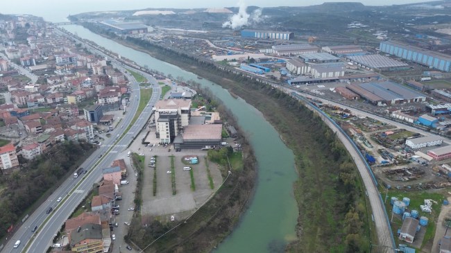 Gülüç Belediyesinden Milletvekili Bozkurt’a dere ıslah çalışmaları teşekkürü