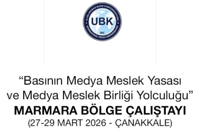 Medya Meslek Yasası İçin Marmara Bölge Çalıştayı Çanakkale'de yapılacak