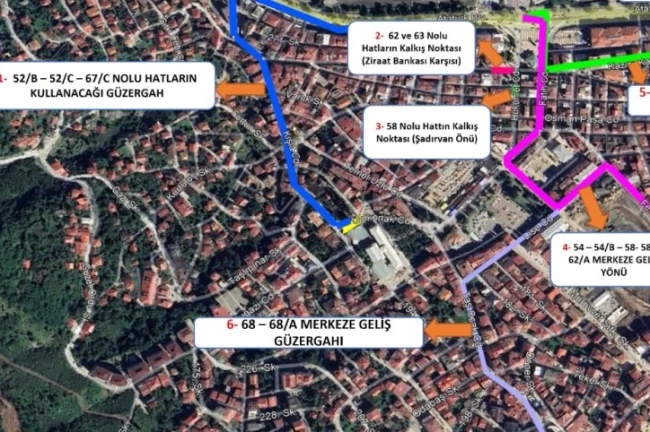 Ordu'da Hükümet Caddesi trafiğe kapanıyor! Güzergahlar değişti